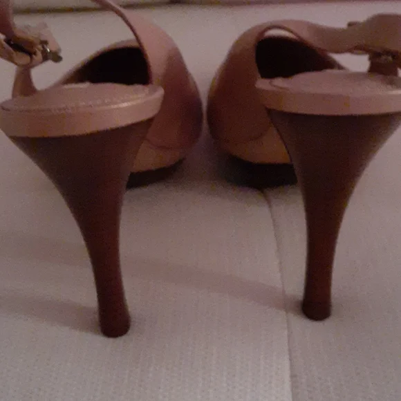 Geox Rose Gold sling backs